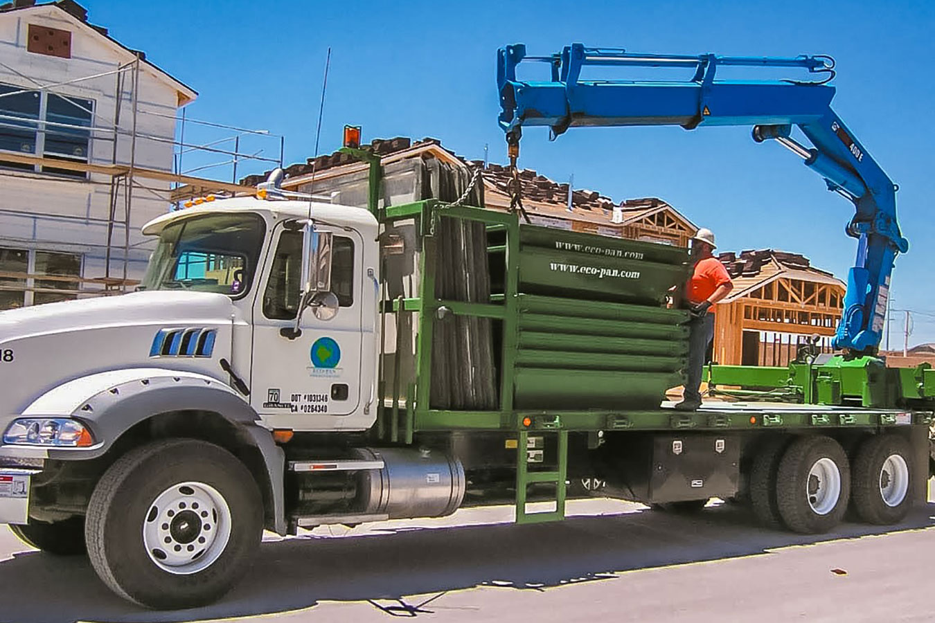 Pan delivery at home developer job site